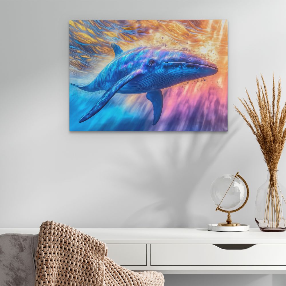 Cosmic Whale - Luxury Wall Art