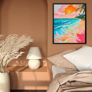 Cotton Candy Coast - Luxury Wall Art