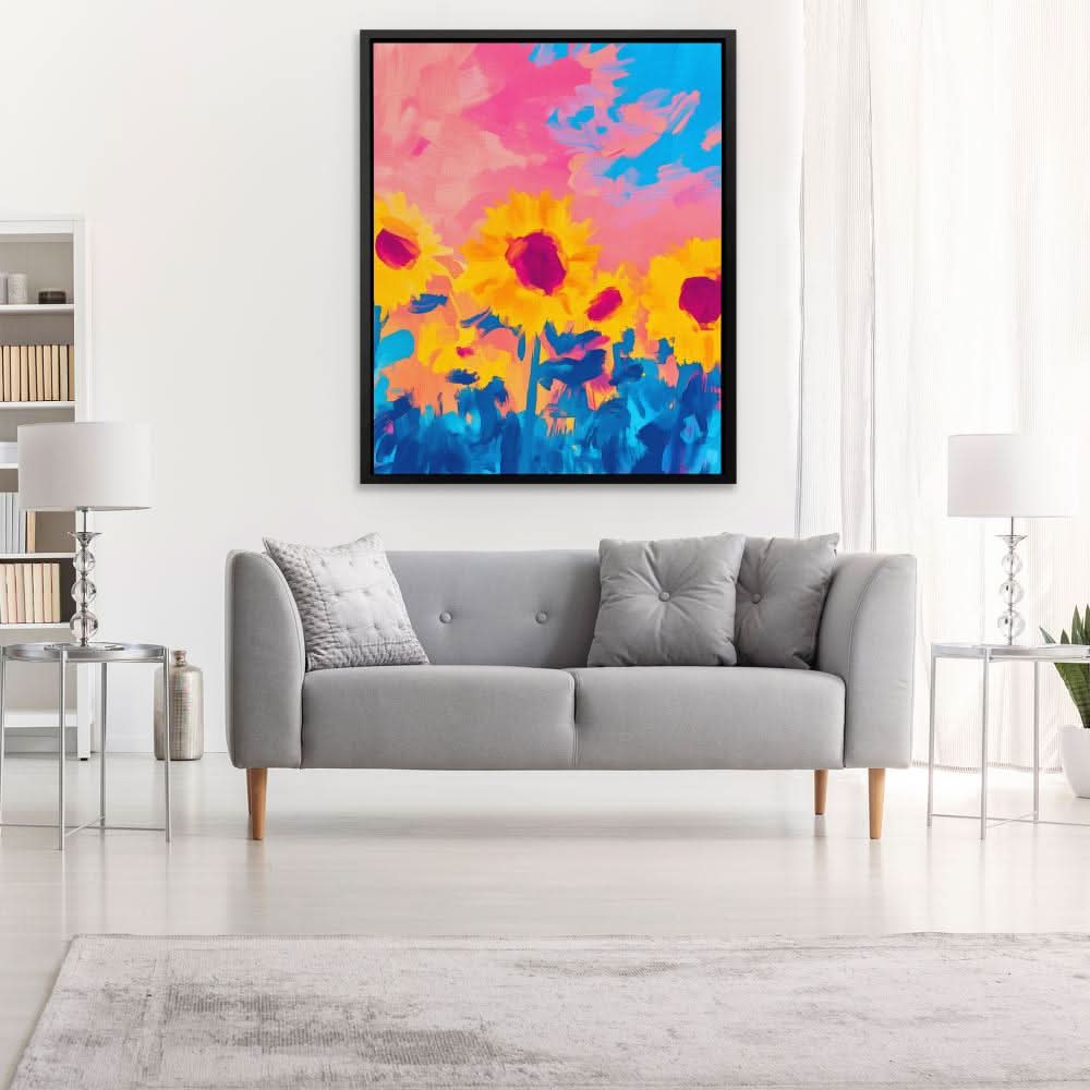 Cotton Candy Fields - Luxury Wall Art