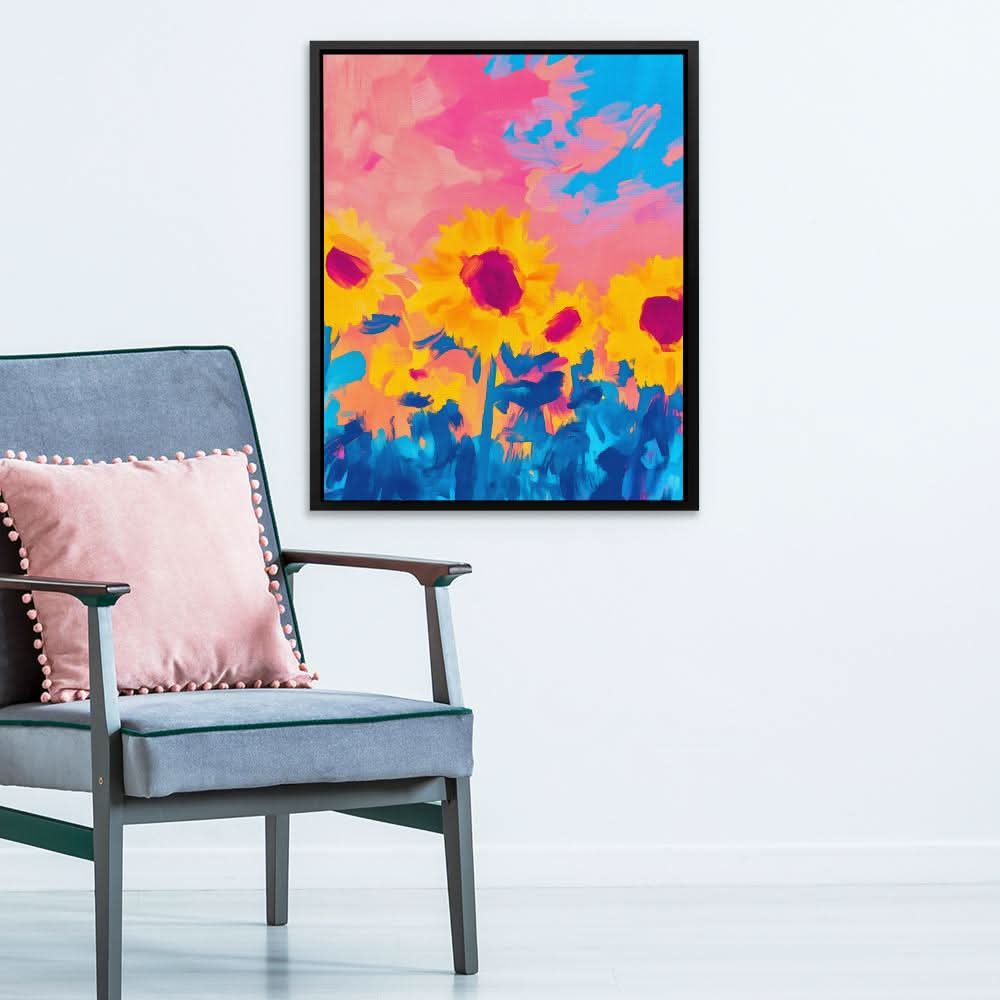Cotton Candy Fields - Luxury Wall Art