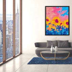 Cotton Candy Fields - Luxury Wall Art
