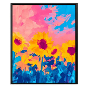 Cotton Candy Fields - Luxury Wall Art