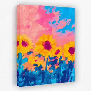 Cotton Candy Fields - Luxury Wall Art