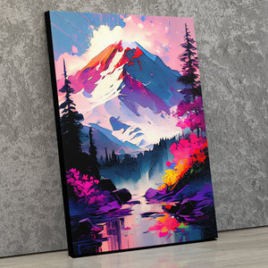 Cotton Candy Mt. Hood - Luxury Wall Art