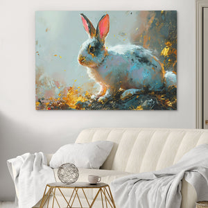 Cottontail Charm - Luxury Wall Art