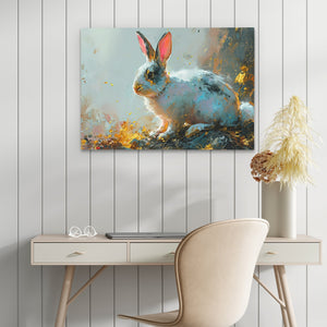 Cottontail Charm - Luxury Wall Art