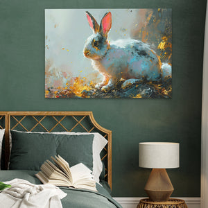 Cottontail Charm - Luxury Wall Art