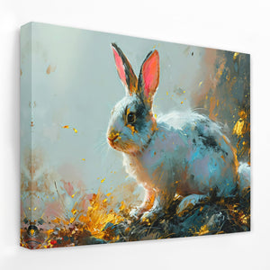 Cottontail Charm - Luxury Wall Art