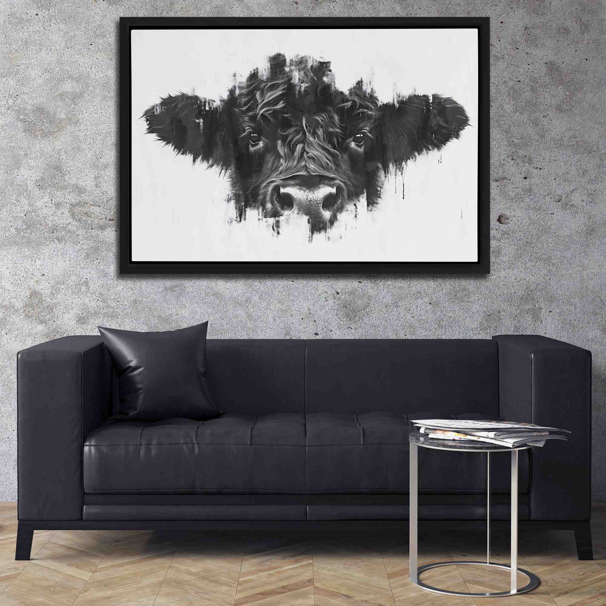 Cow Face - Luxury Wall Art