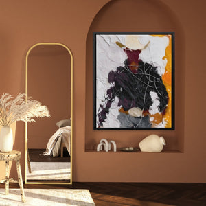 Cowboy Standing Gestural - Luxury Wall Art