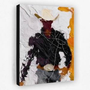 Cowboy Standing Gestural - Luxury Wall Art