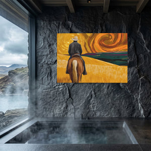 Cowboy Starry Pasture — Cowboy Starry Pasture Sauna Dark Land 243