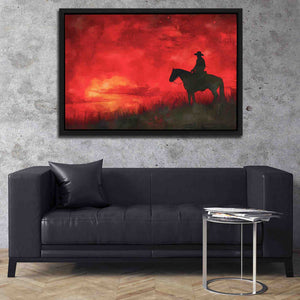 Cowboy Sunrise - Luxury Wall Art