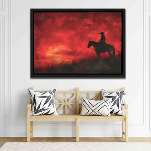 Cowboy Sunrise - Luxury Wall Art