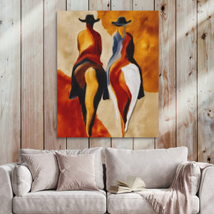 Cowboys Amber Partners - Luxury Wall Art