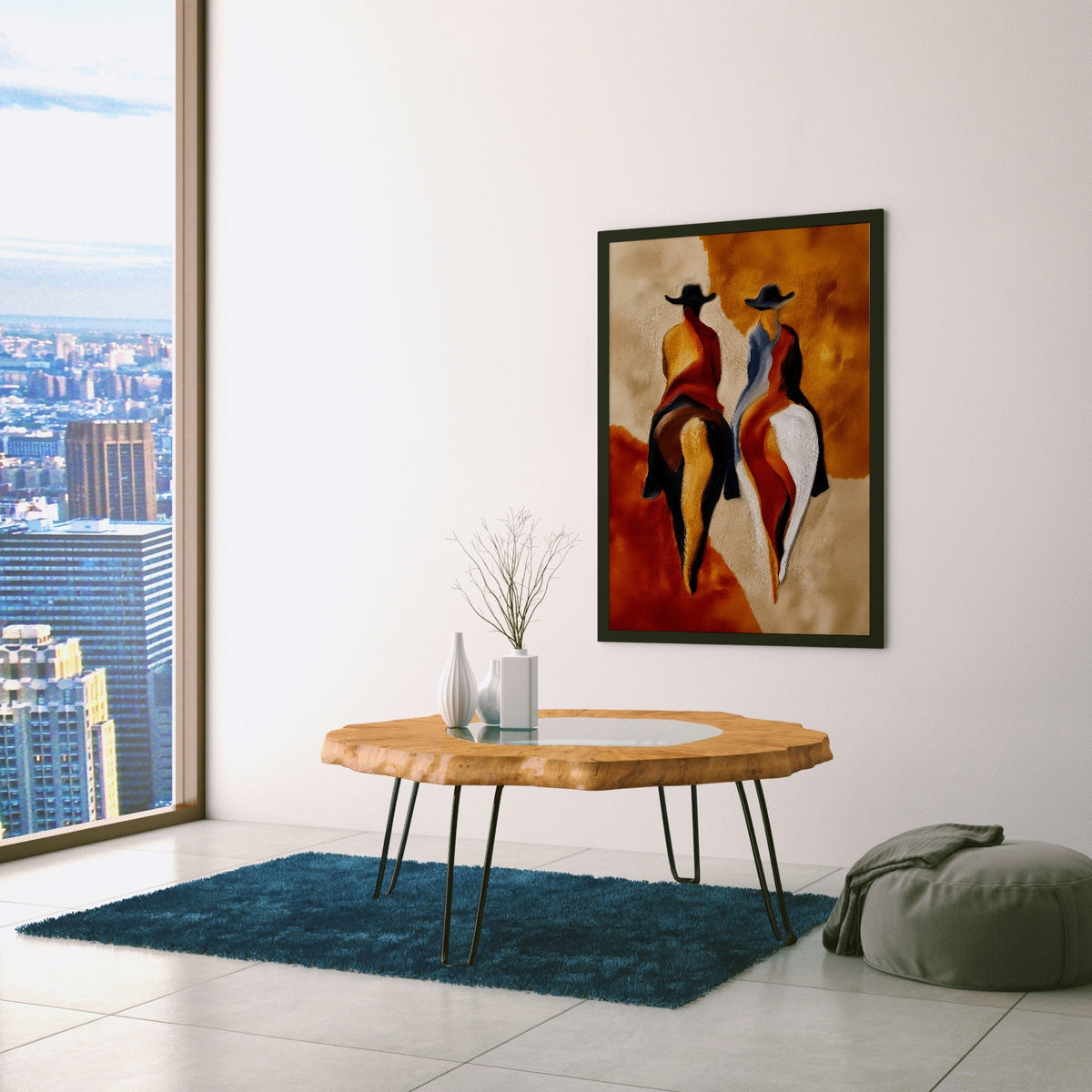 Cowboys Amber Partners - Luxury Wall Art