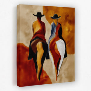 Cowboys Amber Partners - Luxury Wall Art