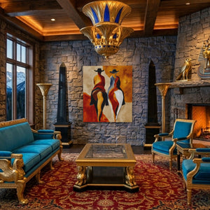 Cowboys Amber Partners - Luxury Wall Art