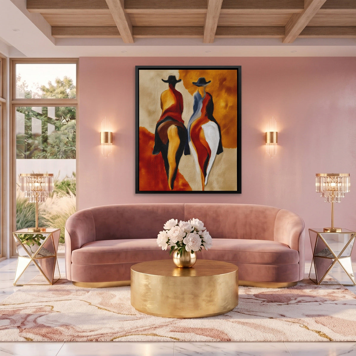 Cowboys Amber Partners - Luxury Wall Art