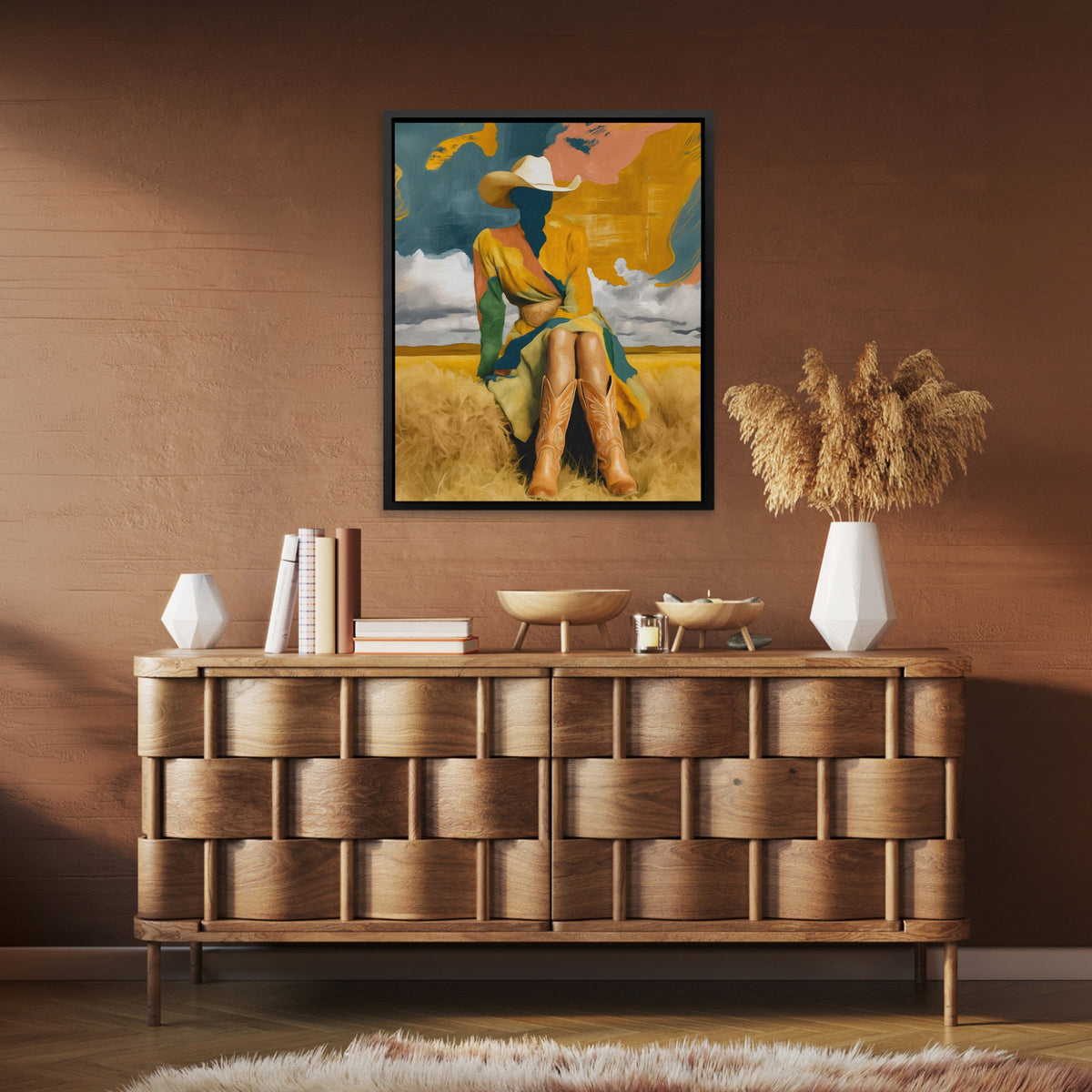 Cowgirl Prairie Gold — Cowgirl Prairie Gold Brown Room Clean port 66