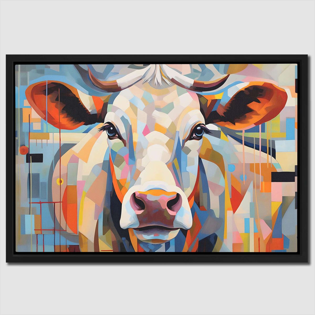 Cow&#39;s Loving Gaze - Luxury Wall Art