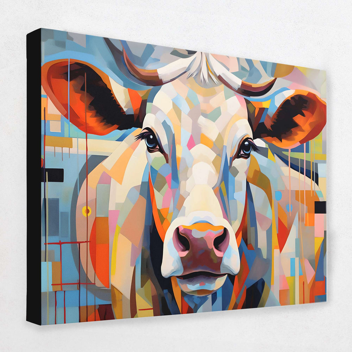 Cow&#39;s Loving Gaze - Luxury Wall Art