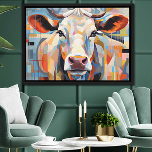 Cow's Loving Gaze - Luxury Wall Art