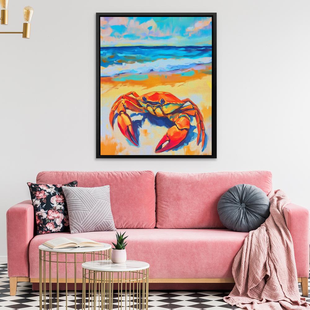 Crabby Beach - Luxury Wall Art