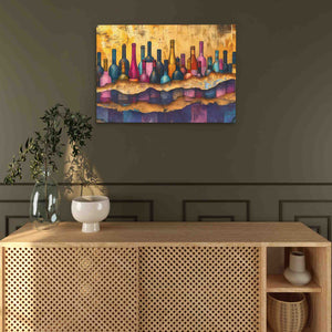 Cracked Wine Bottles - Luxury Wall Art