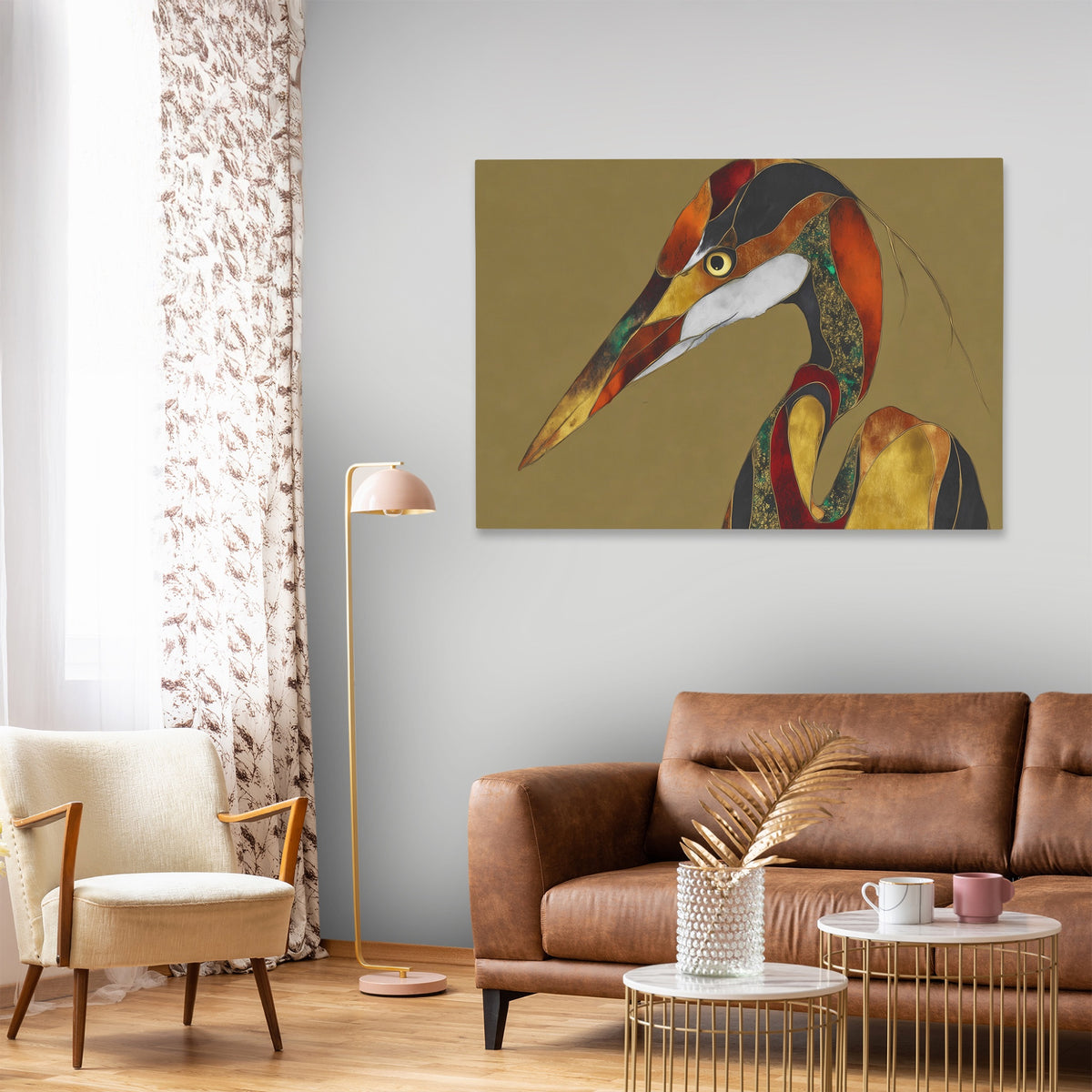 Crane Bronze Geometric — Crane Bronze Geometric New   Curtains Land 154