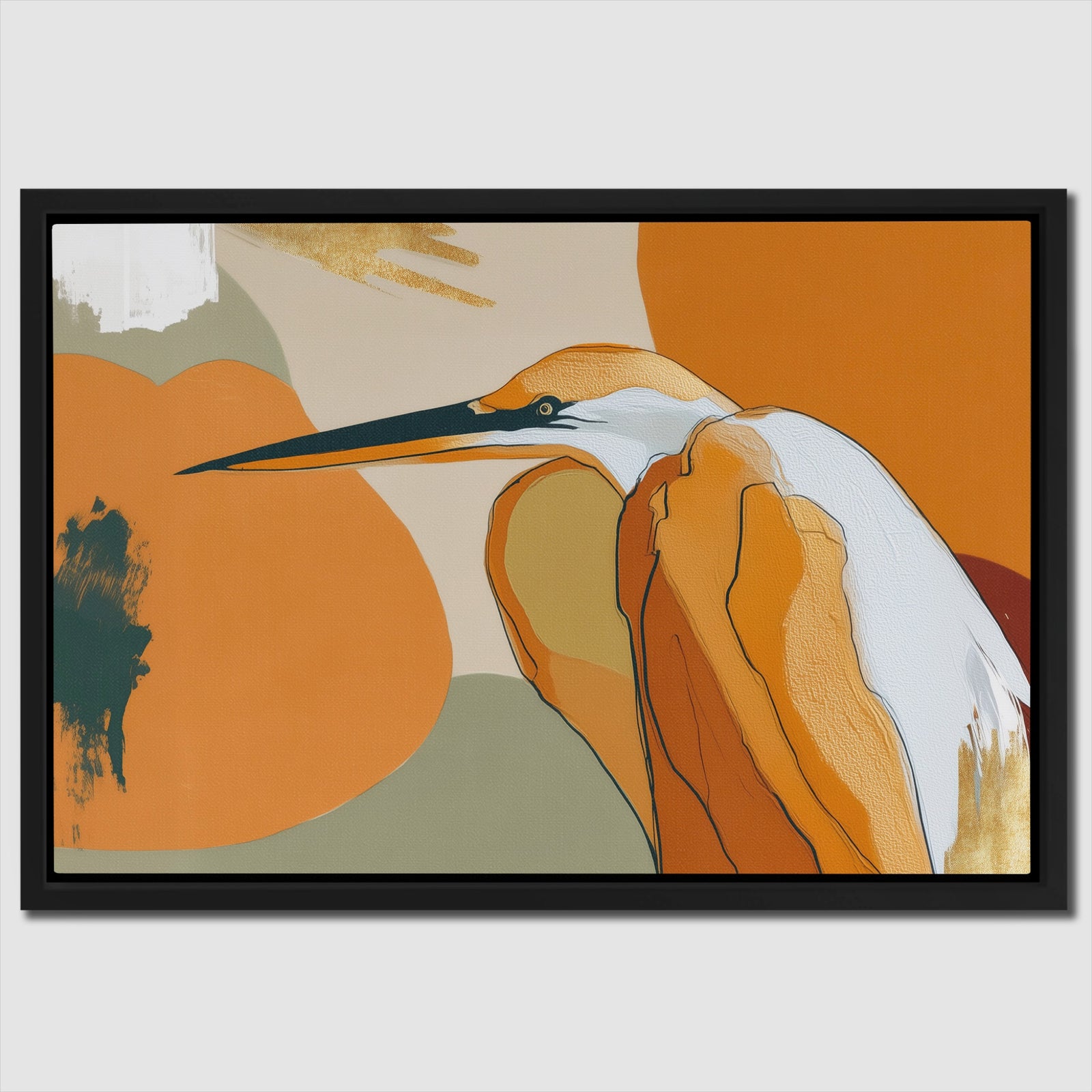 Crane Bronze Ochre — Crane Bronze Ochre Close Up Landscape 83