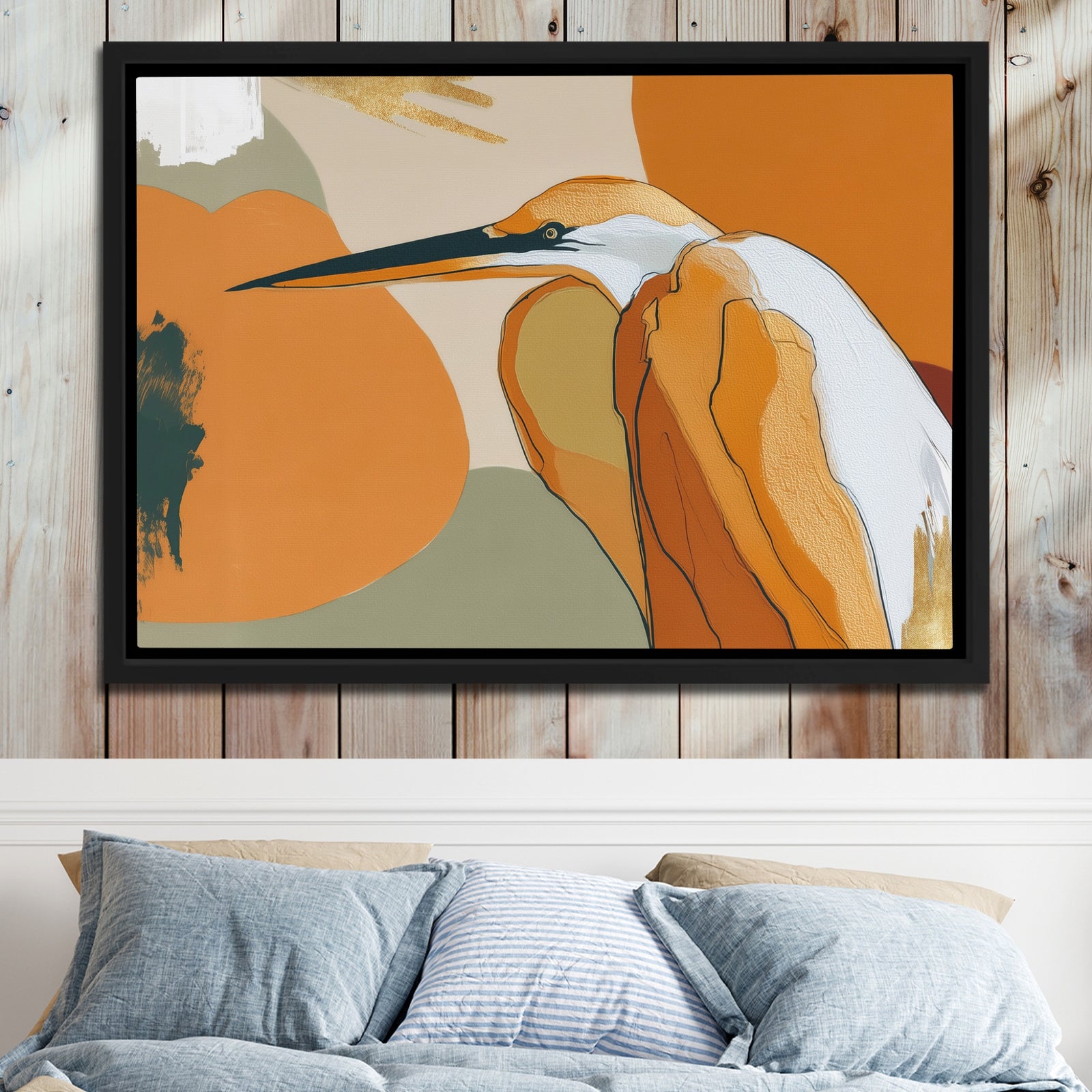 Crane Bronze Ochre — Crane Bronze Ochre Close Up Landscape 83