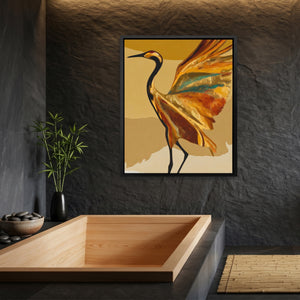 Crane Golden Wings — Crane Golden Wings Bamboo Bathroom Port 8