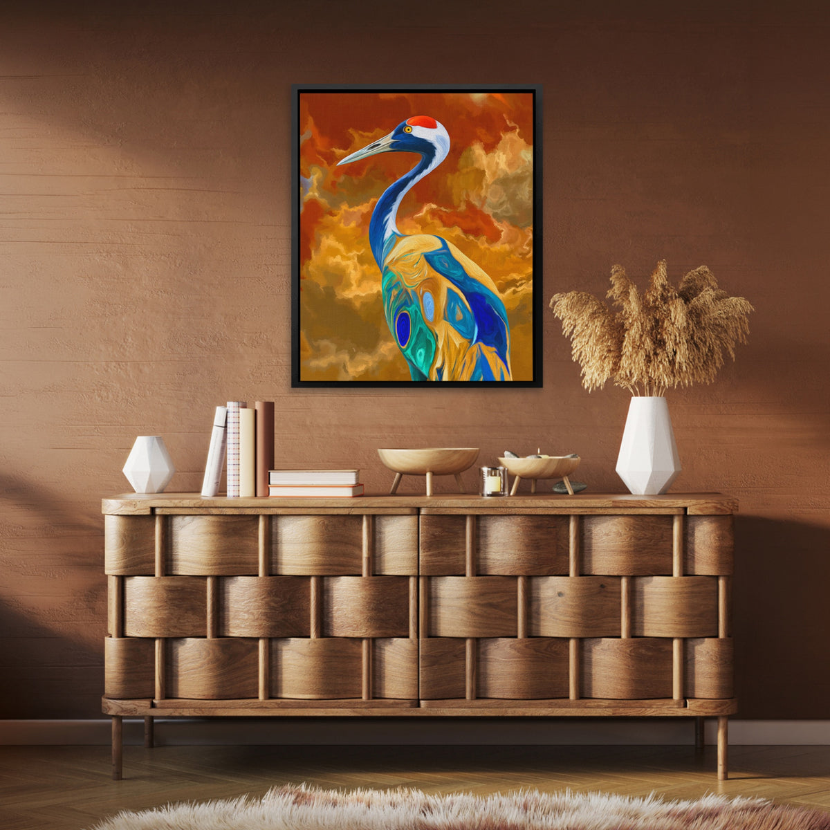 Crane Inferno Rising — Crane Inferno Rising Brown Room Clean port 69