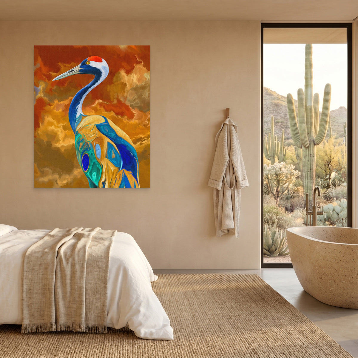 Crane Inferno Rising — Crane Inferno Rising Desert Home Port 109