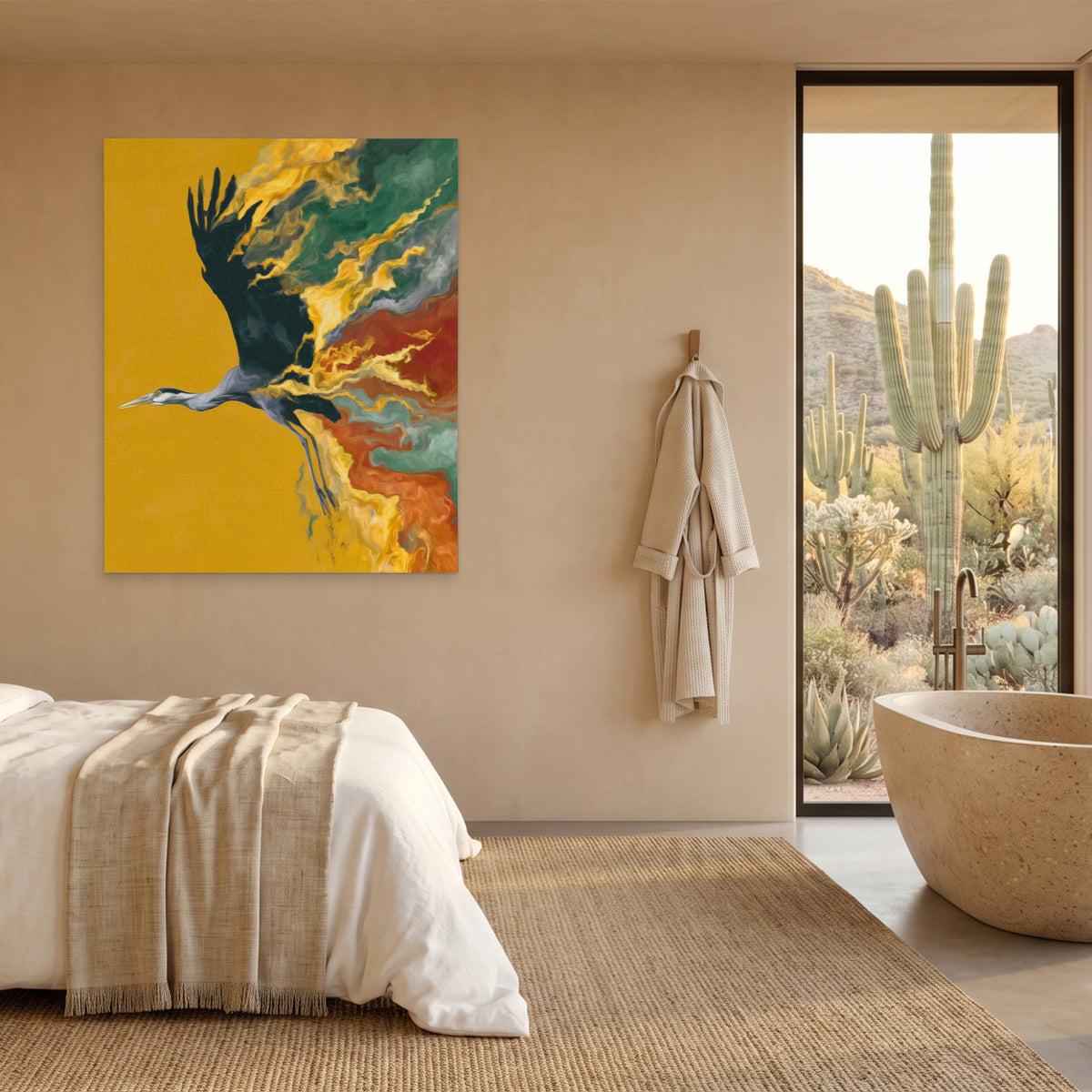 Crane Sandstorm — Crane Sandstorm Desert Home Port 110