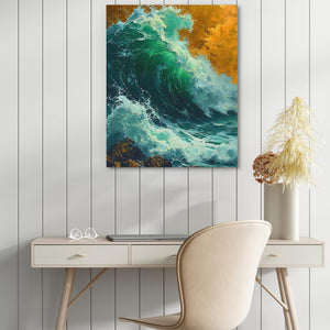 Crashing Waves - Luxury Wall Art