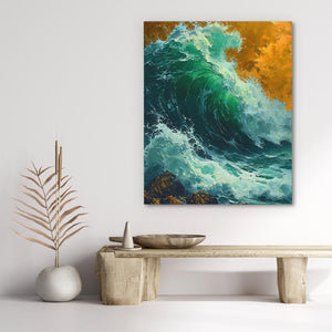 Crashing Waves - Luxury Wall Art