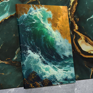 Crashing Waves - Luxury Wall Art