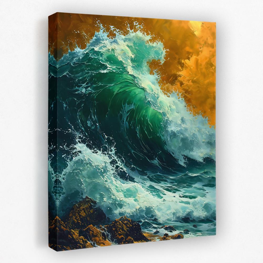 Crashing Waves - Luxury Wall Art