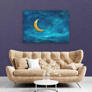 Crescent Moon - Luxury Wall Art