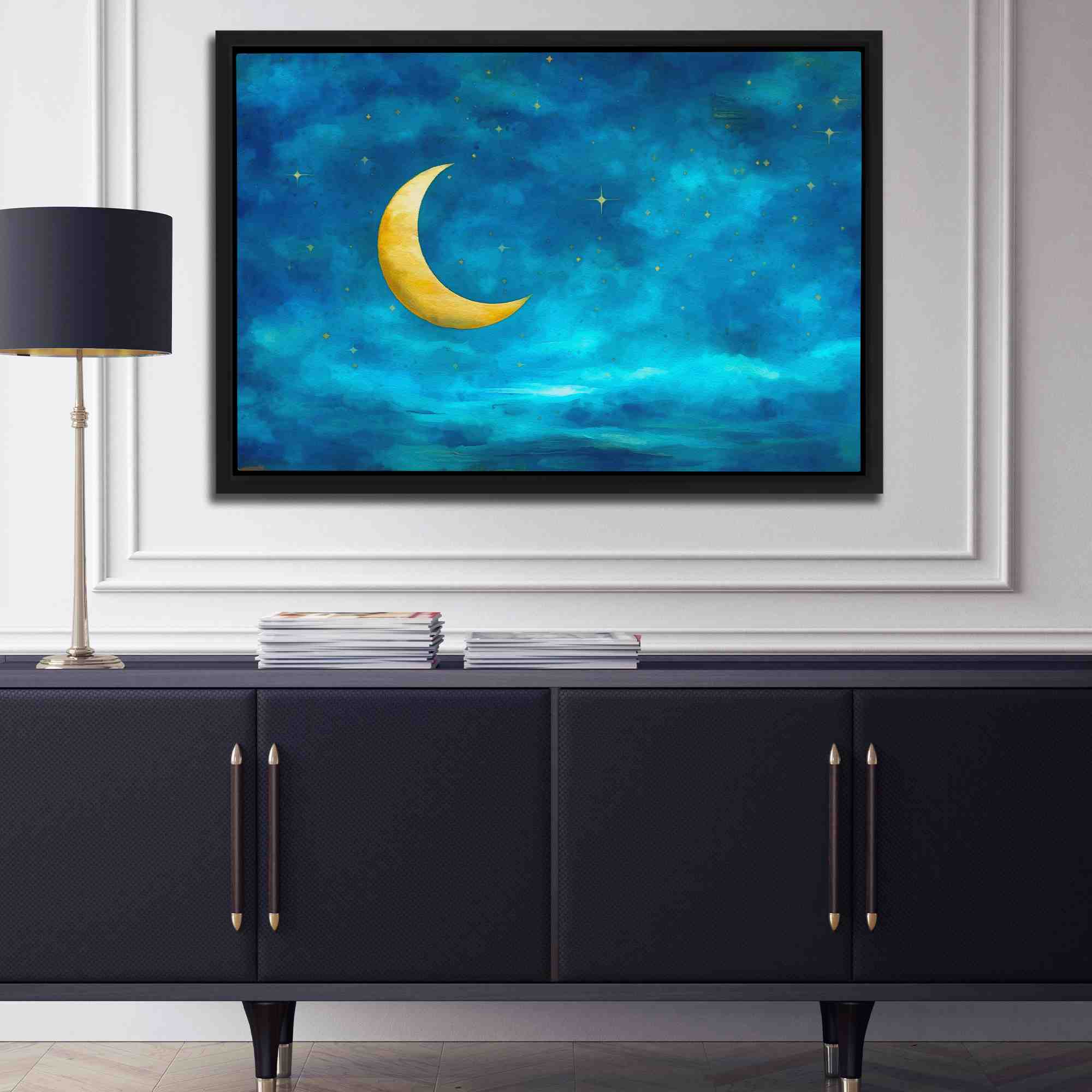 Crescent Moon - Luxury Wall Art