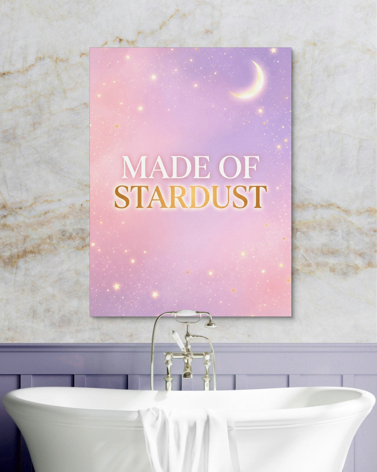 Crescent Night Hues - Luxury Wall Art