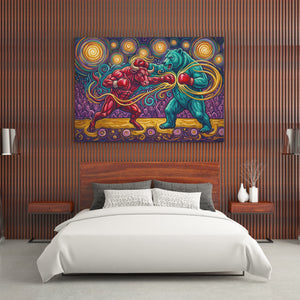 Crimson Bull Midnight — Crimson Bull Midnight Wood Bedroom   Landscape 194