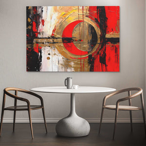 Crimson Fusion - Luxury Wall Art