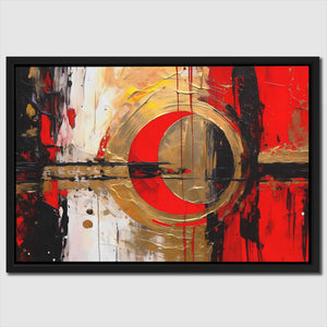 Crimson Fusion - Luxury Wall Art