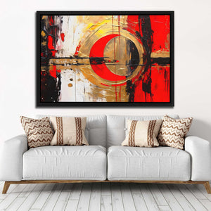 Crimson Fusion - Luxury Wall Art