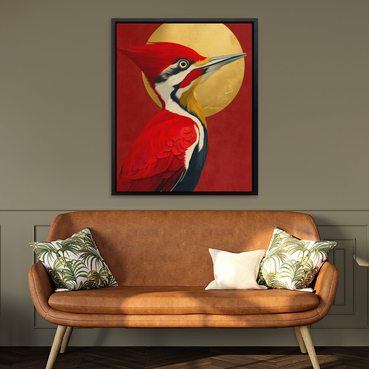 Crimson Majesty - Luxury Wall Art