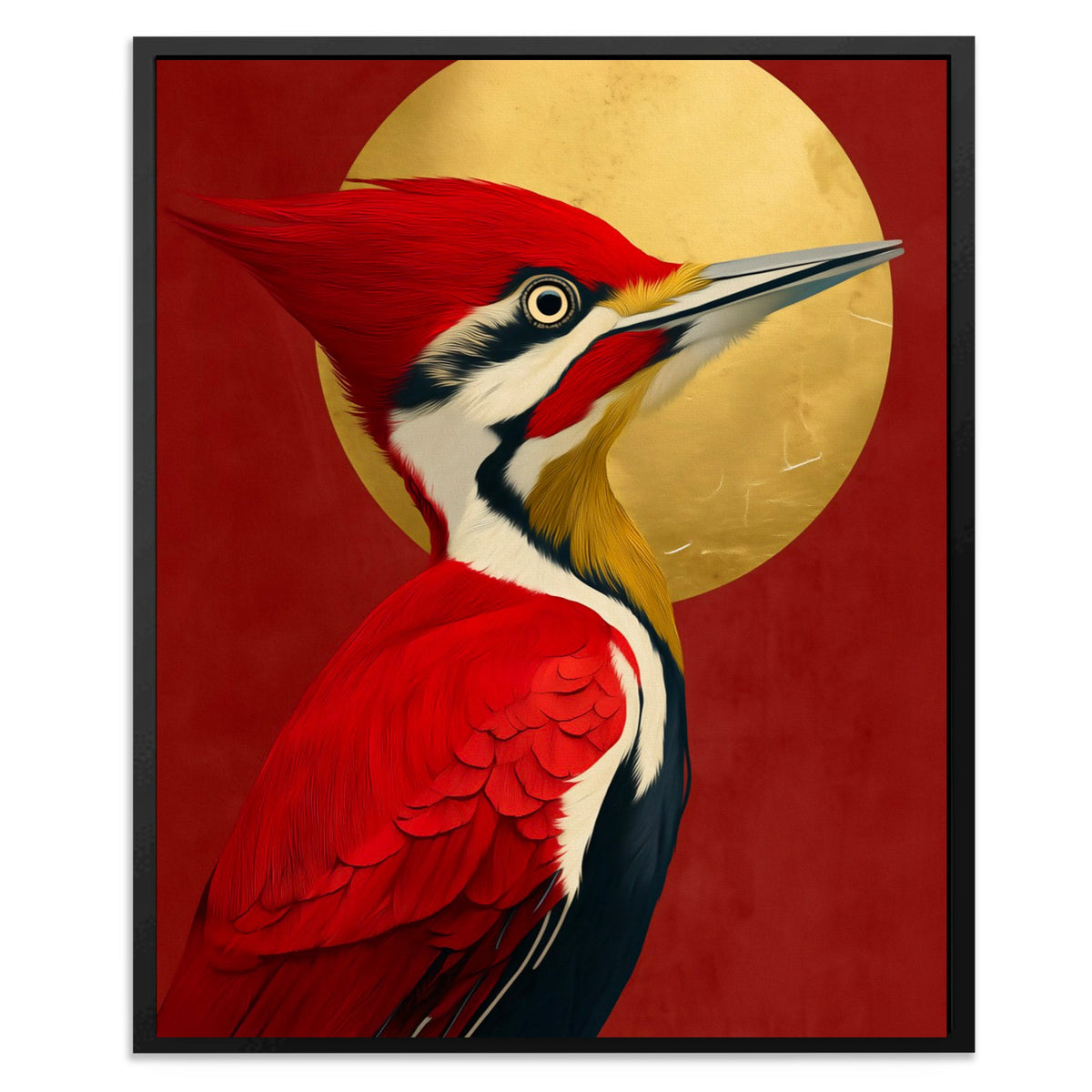 Crimson Majesty - Luxury Wall Art