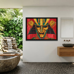 Crimson Samurai Mask — Crimson Samurai Mask Outdoor Bathroom Land 177